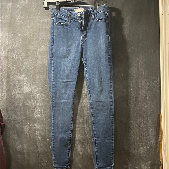 PacSun Medium Wash Skinny Jeans Size 25 Super Stretch Jegging Preppy Casual - Picture 2 of 11